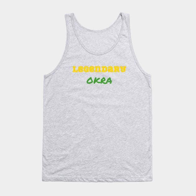 Legendary Okra Tank Top by Emma Lorraine Aspen